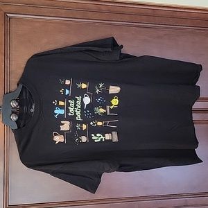 Goodie Two Sleeves Total Pothead T-shirt Flower Pot sz 2XL Unisex Mens Women